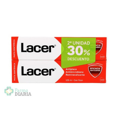 LACER PASTA DUPLO 2 X 125 ML