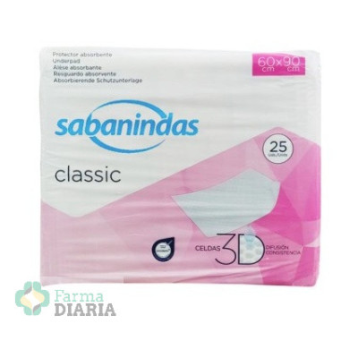 SABANINDAS NORMAL 60X90 25 U