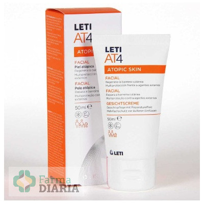 LETI AT4 CREMA FACIAL  1 TUBO 50 ML