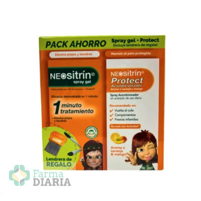 NEOSITRIN PACK SPRAY GEL 60 ML Y PROTECT ACONDICIONADOR 100 ML