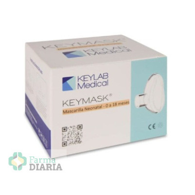 MASCARILLA INHALACION KEYMASK NEONATO 1 UNIDAD