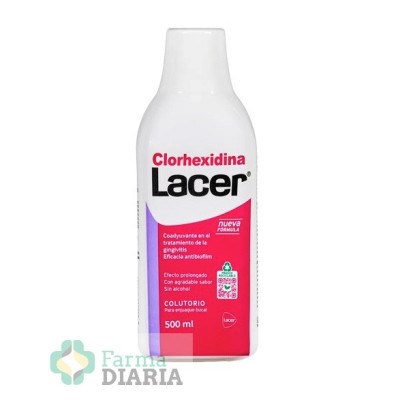 LACER CLORHEXIDINA COLUTORIO 0,12% 500 ML