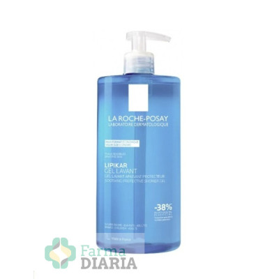 LIPIKAR GEL LAVANTE  1 BOTE 1000 ML CON DOSIFICADOR