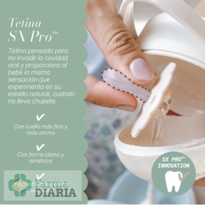CHUPETE SUAVINEX SILICONA FISIOLÓGICA WONDER SX PRO 0 - 6 MESES 1 UNIDAD