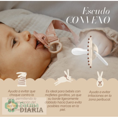 CHUPETE SUAVINEX SILICONA FISIOLÓGICA WONDER SX PRO 0 - 6 MESES 1 UNIDAD