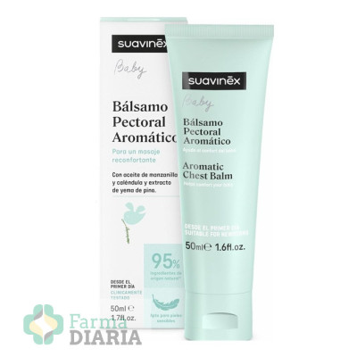 SUAVINEX BALSAMO PECTORAL AROMATICO  1 TUBO 50 ML