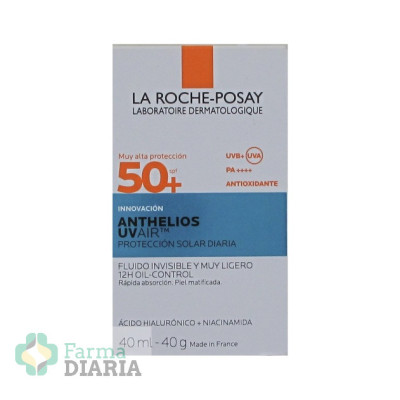 LA ROCHE POSAY SPF 50+ INNOVACIÓN ANTHELIOS UV AIR 40 ML