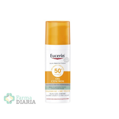 EUCERIN SUN PROTECTION 50+ GEL CREAM  OIL CONTROL DRY TOUCH 50 ML
