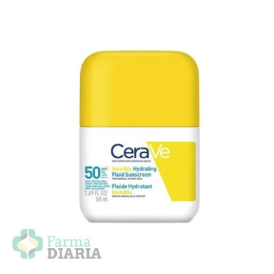 CERAVE FLUIDO PROTECTOR INVISIBLE HIDRATANTE SPF50 50ML