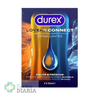 DUREX LOVERS CONNECT  2 UNIDADES 50 ML