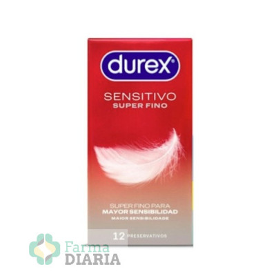 DUREX SENSITIVO SUPER FINO 12 U