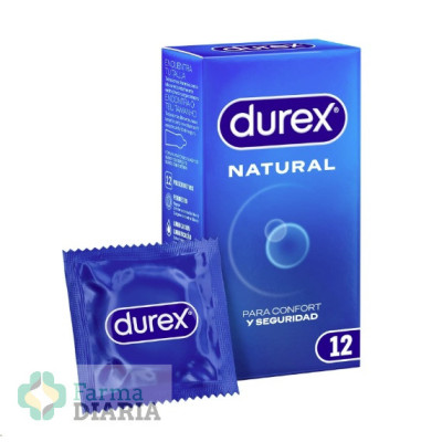 DUREX NATURAL PRESERVATIVOS 12 U