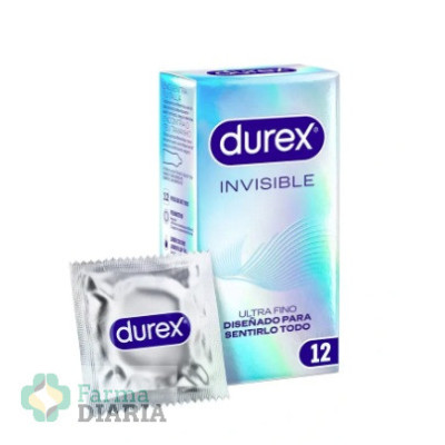 DUREX INVISIBLE ULTRA FINO 12 UNIDADES