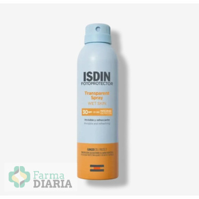 ISDIN FOTOPROTECTOR TRANSPARENT SPRAY WET SKIN SPF 30+ 250 ML