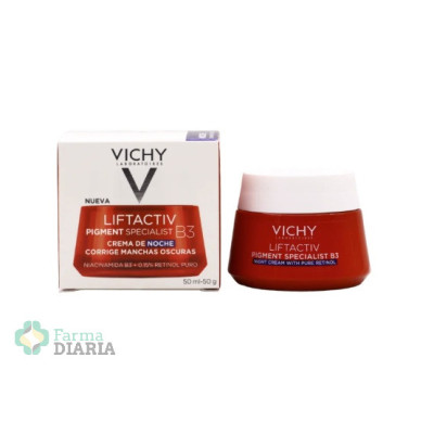 VICHY LIFACTIVE B3 CREMA ANTIMANCHAS NOCHE CON RETINOL PURO 50 ML