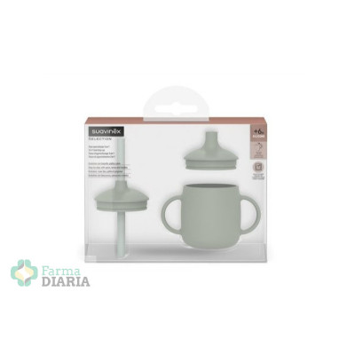 TAZA APRENDIZAJE 3 EN 1 SUAVINEX SELECTION + 3 MESES 1 UNIDAD