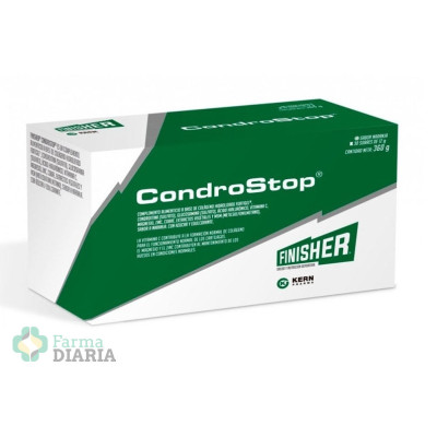 FINISHER CONDROSTOP  30 SOBRES 13 G SABOR NARANJA