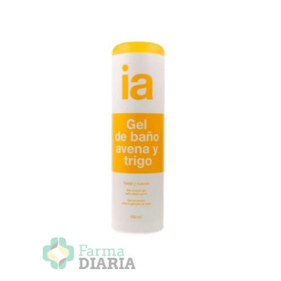 INTERAPOTHEK GEL DE BAÑO Y DUCHA AVENA Y GERMEN DE TRIGO  1 ENVASE 750 ML