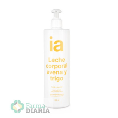 INTERAPOTHEK LECHE HIDRATANTE CORPORAL CON AVENA Y GERMEN DE TRIGO  1 ENVASE 500 ML