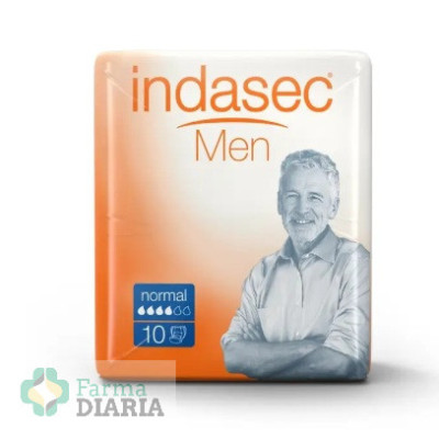 INDASEC HOMBRE ABSORB INCONTINENECIA LEVE  10 ABSORB