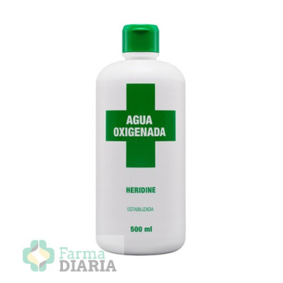 AGUA OXIGENADA HERIDINE 1 FRASCO 500 ML
