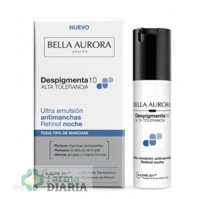 BELLA AURORA DESPIGMENTA10 EMULSION NOCHE  1 ENVASE 30 ML