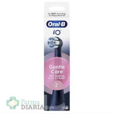 ORAL B iO RECAMBIOS GENTLE CARE 2 U