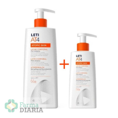 LETI A4 DUPLO LECHE CORPORAL 500ML + 50% LECHE 250250ML