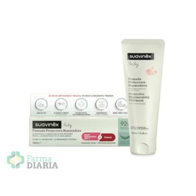 SUAVINEX POMADA PROTECTORA REPARADORA CALMANTE CON PANTENOL PARA ROZADURAS 100 ML